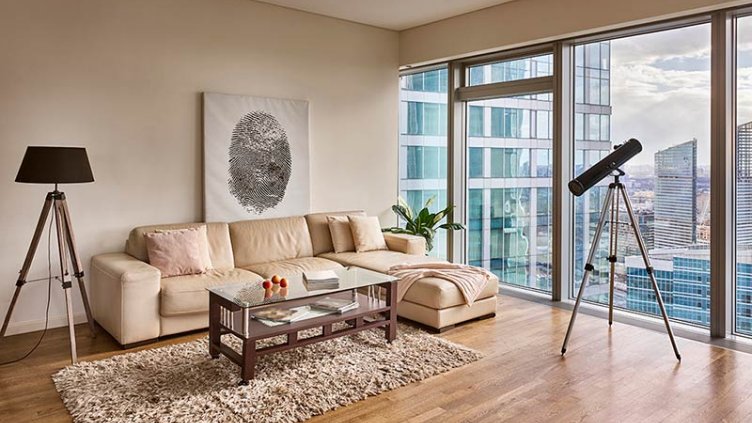 Interior view of an House
