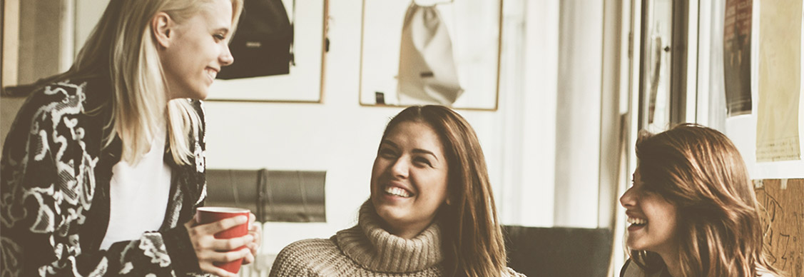 woman talking