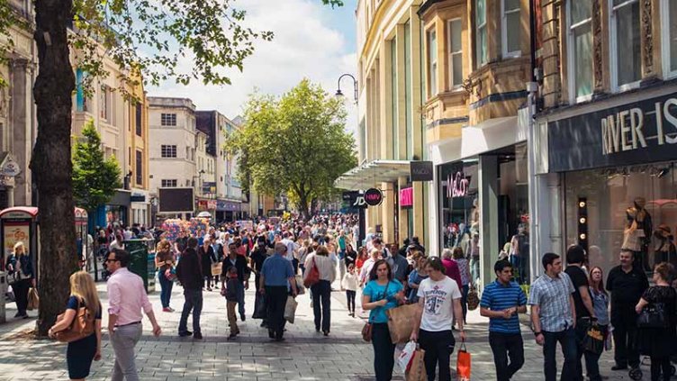 People walking on the street