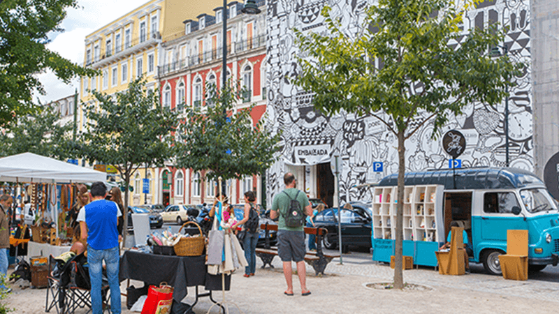 Comercio de Rua de Lisboa e um bom exemplo que outras cidades devem seguir